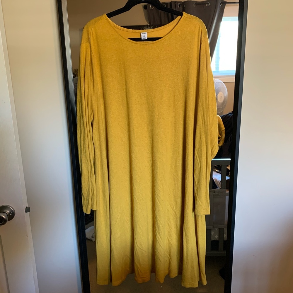 Plus Size Jersey Swing Dress